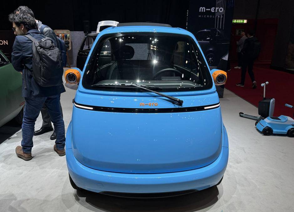 歐洲的老頭樂,比五菱MINI EV還要簡單,跟碰碰車沒區別