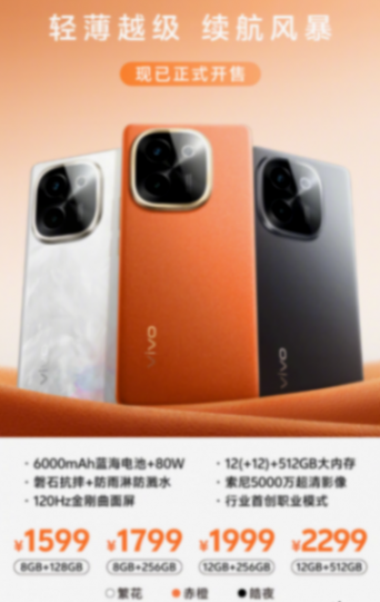 vivo Y200正式開售,vivo S19 系列下周發(fā)布