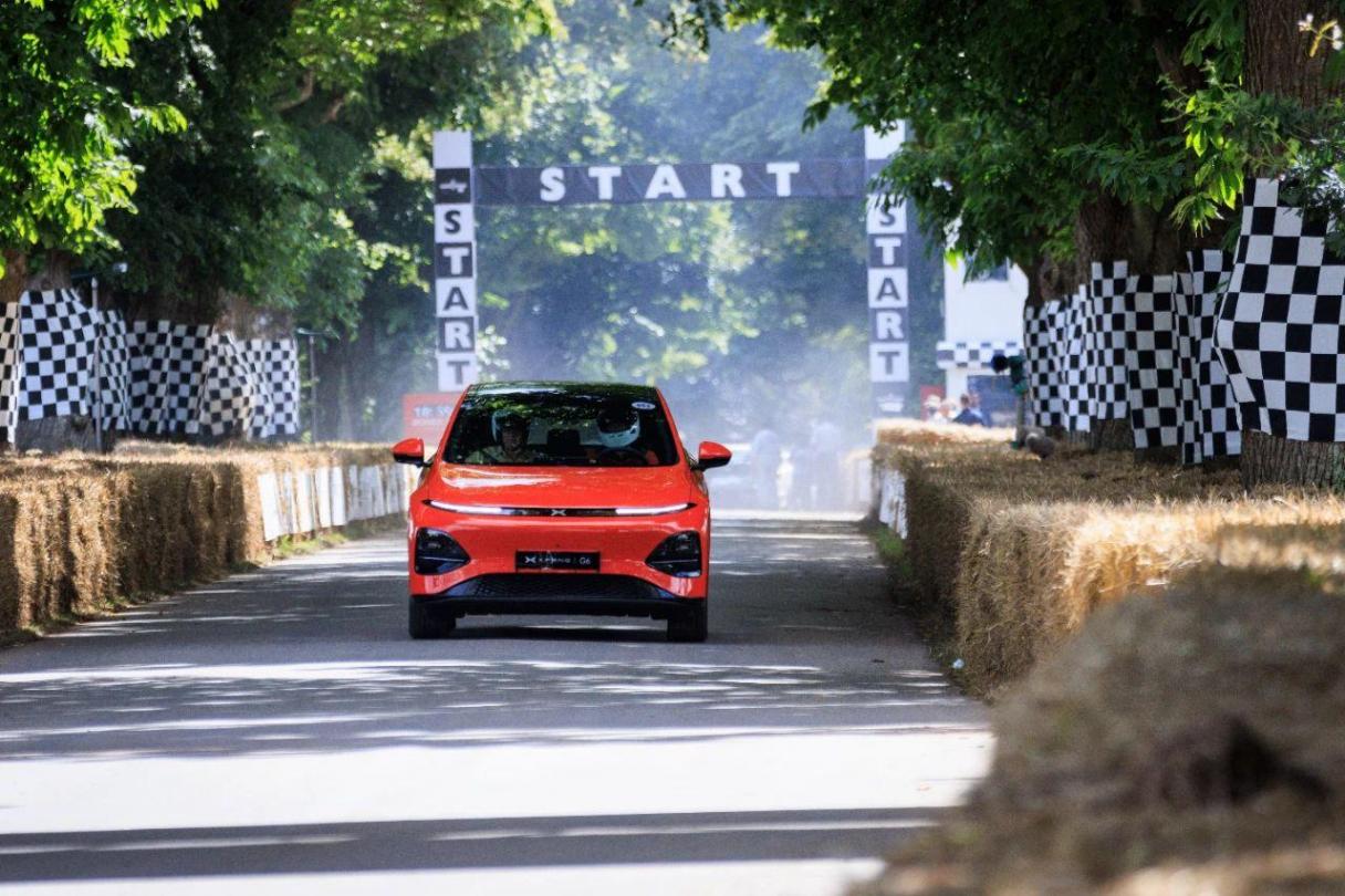 小鵬G6亮相古德伍德速度節 即將進入英國市場