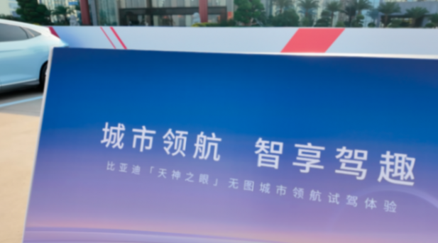 識別超精準(zhǔn)有路就能開,深圳體驗比亞迪天神之眼
