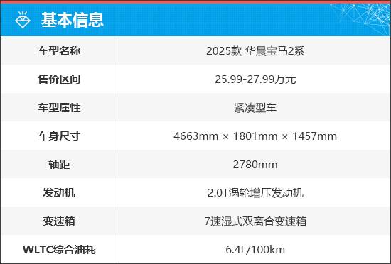 全新華晨寶馬2系國產(chǎn)更有性價(jià)比
