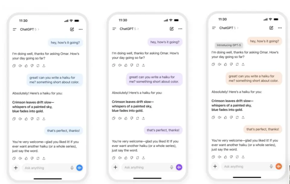 GPT-3像個高中生,GPT-4像個大學生,而GPT-5則已經變成了一名專家,一名各個領域的專家。